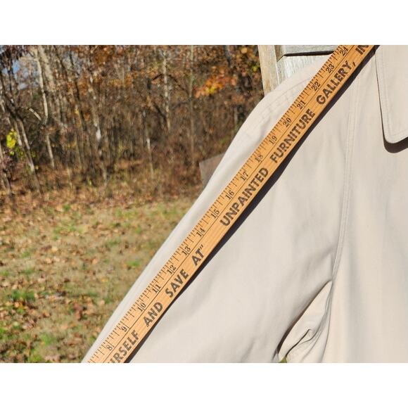 London Fog Limited Edition Trench Coat Size 8 Petite Removable Lining Classic - Picture 15 of 16